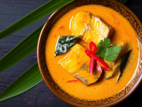 Amok Trei: O Delicioso Curry de Peixe Cambojano