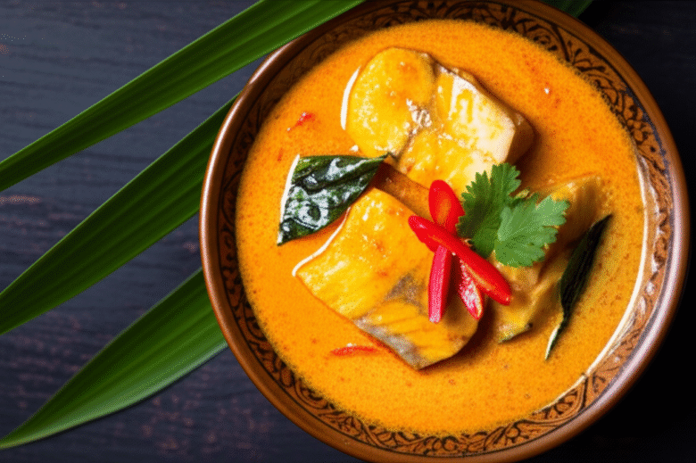 Amok Trei: O Delicioso Curry de Peixe Cambojano