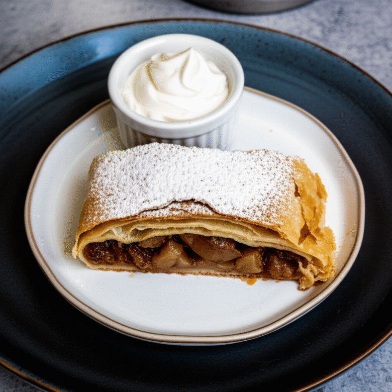 Apfelstrudel: A Autêntica Receita Austríaca de Strudel de Maçã