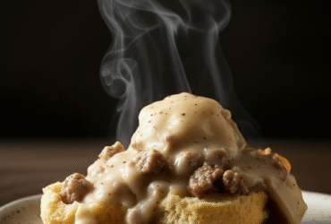 Biscuits and Gravy: Um Clássico Americano Reconfortante