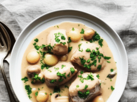 Blanquette de Veau: Um Clássico Francês Cremoso e Reconfortante