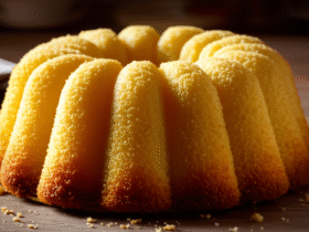Bolo Algodão de Maizena com Fubá Delicioso