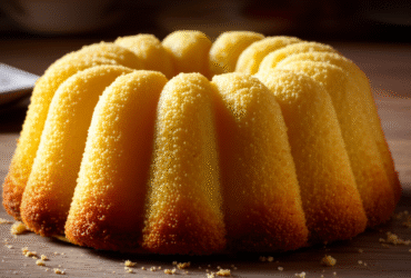 Bolo Algodão de Maizena com Fubá Delicioso