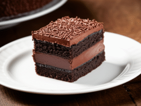 Bolo de Brigadeiro Cremoso e Irresistível