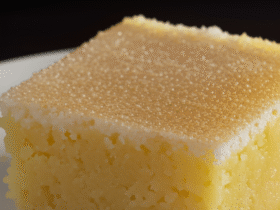 Bolo de Tapioca com Coco Cremoso e Delicioso