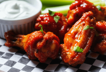 Buffalo Wings: Asinhas de Frango Apimentadas ao Estilo Americano