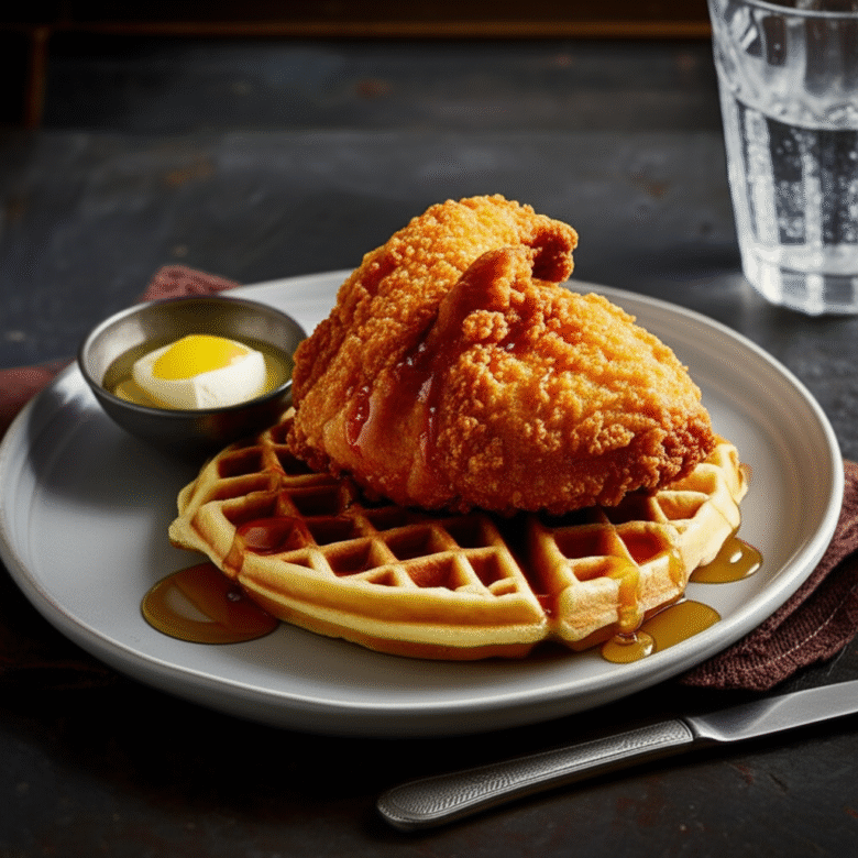 Chicken and Waffles: A Delícia Agridoce Americana