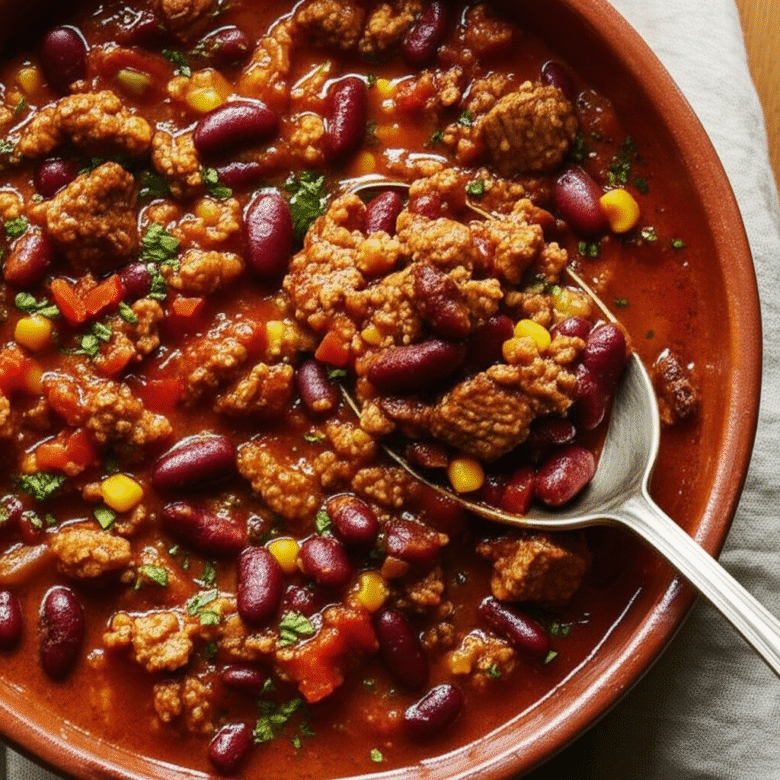 Chili con Carne: Uma Explosão de Sabores Tex-Mex