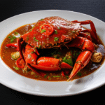 Chilli Crab Singapuriano Autêntico