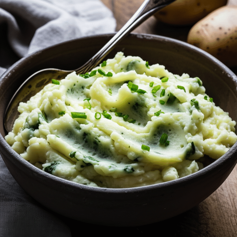 Colcannon: O Purê Irlandês Cremoso e Reconfortante