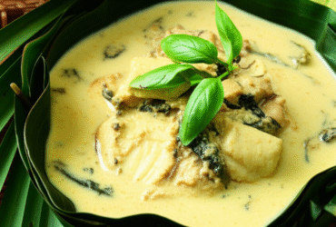 Fish Amok: O Delicado Curry de Peixe Cambojano