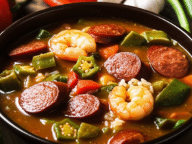 Gumbo: Um Guisado Rico e Saboroso da Louisiana