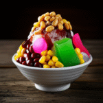 Ice Kacang: A Refrescante Sobremesa Malaia