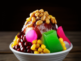 Ice Kacang: A Refrescante Sobremesa Malaia