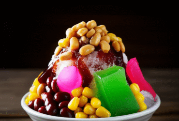 Ice Kacang: A Refrescante Sobremesa Malaia