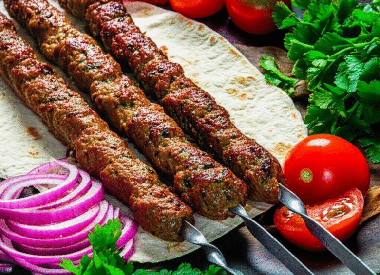 Kebab de Kafta Caseiro: Uma Viagem ao Oriente Médio