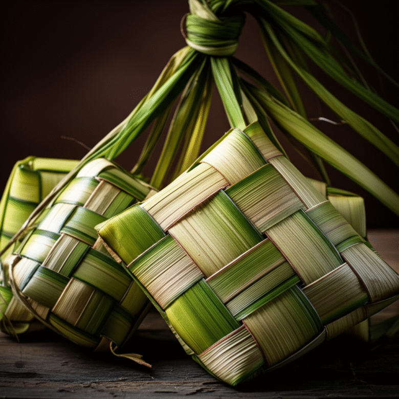 Ketupat: Receita Tradicional de Bolo de Arroz Indonésio