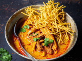 Khao Soi: A Deliciosa Sopa de Curry Tailandesa