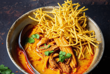 Khao Soi: A Deliciosa Sopa de Curry Tailandesa