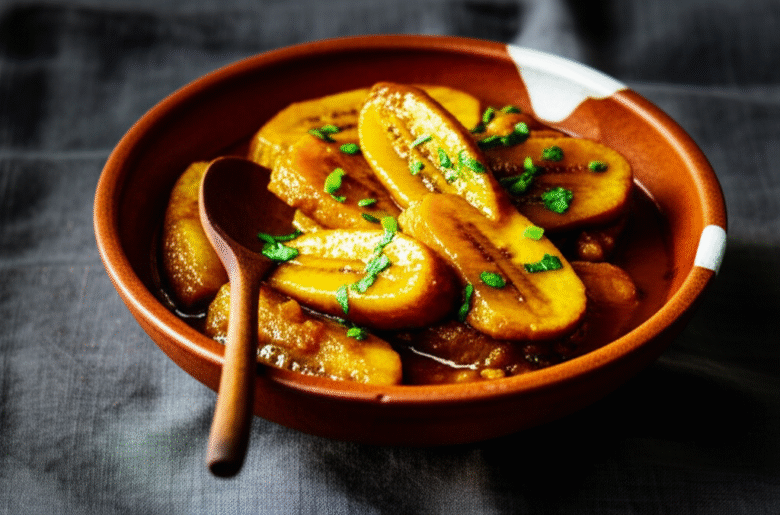 Kondres: Guisado Exótico de Banana da Terra