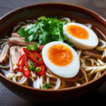 Kyay Oh: A Reconfortante Sopa de Noodles Birmanesa