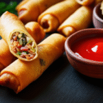 Lumpia: Rolinho Primavera Filipino