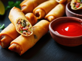 Lumpia: Rolinho Primavera Filipino