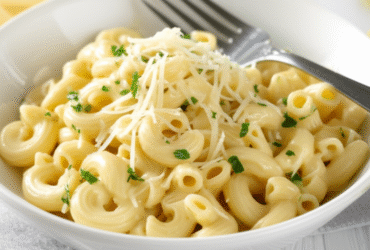 Macarrão Cremoso Simples e Delicioso