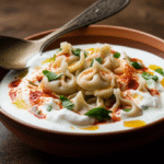 Manti: Deliciosos Dumplings Turcos com Iogurte e Especiarias
