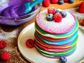 Massa de Panqueca Colorida: Receita Divertida e Nutritiva