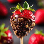 Morango do Amor: Receita Irresistível com Brigadeiro Cremoso e Calda Crocante