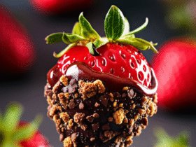 Morango do Amor: Receita Irresistível com Brigadeiro Cremoso e Calda Crocante