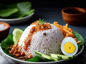 Nasi Uduk: O Arroz de Coco Aromático da Indonésia