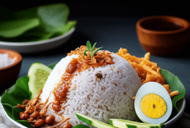 Nasi Uduk: O Arroz de Coco Aromático da Indonésia 15 Nasi Uduk: O Arroz de Coco Aromático da Indonésia