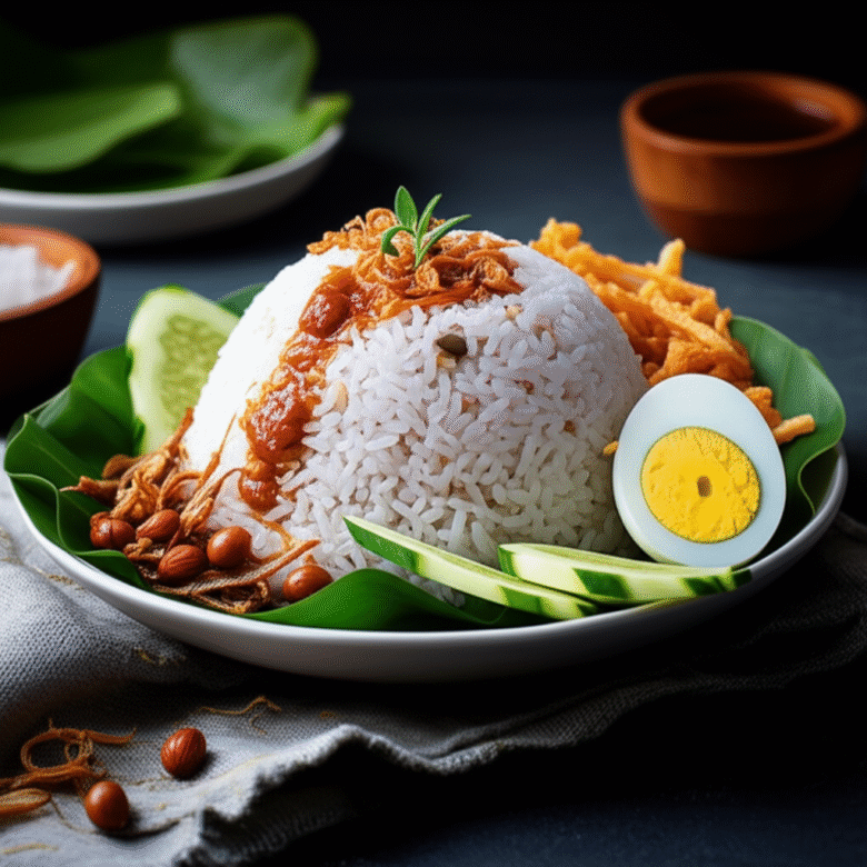 Nasi Uduk: O Arroz de Coco Aromático da Indonésia
