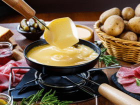 Raclette: Uma Celebração Suíça de Queijo Derretido