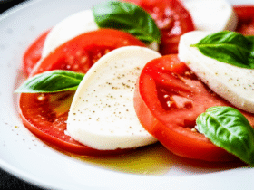 Salada Caprese Clássica: Uma Explosão de Sabores Italianos