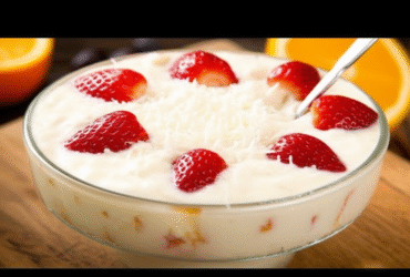 Salada de Ambrosia: Uma Delícia Cremosa e Frutada