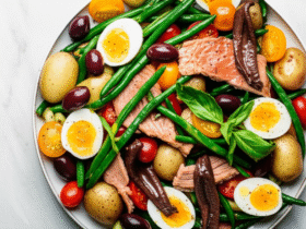 Salada Niçoise Clássica: Uma Explosão de Sabores da Riviera Francesa