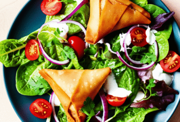 Samosa Salad: Uma Explosão de Sabores da Culinária Indiana
