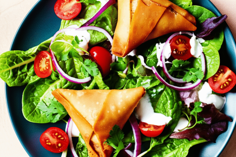 Samosa Salad: Uma Explosão de Sabores da Culinária Indiana