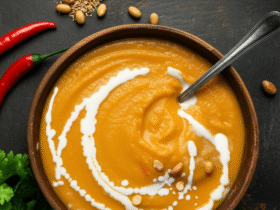 Sopa de Amendoim Africana Cremosa e Reconfortante