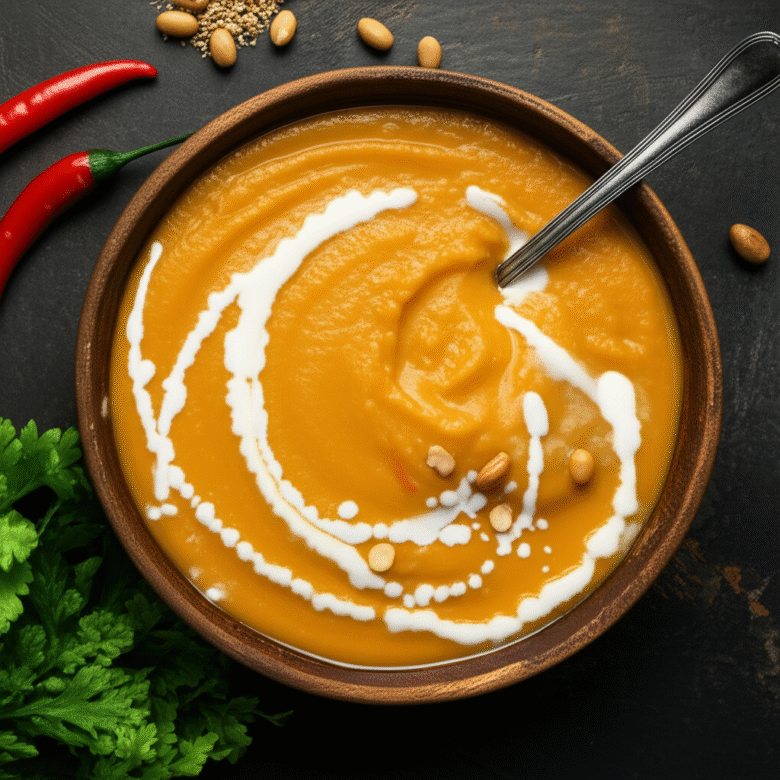 Sopa de Amendoim Africana Cremosa e Reconfortante