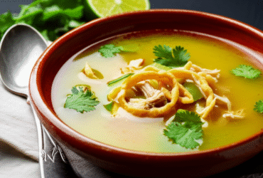 Sopa de Lima Yucateca Autêntica