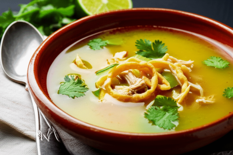 Sopa de Lima Yucateca Autêntica