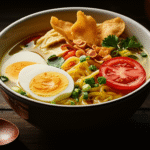 Soto Ayam: A Deliciosa Sopa de Frango Indonésia
