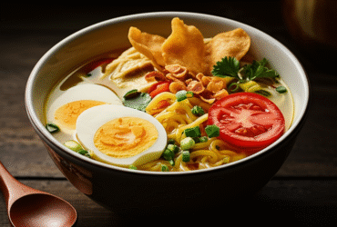 Soto Ayam: A Deliciosa Sopa de Frango Indonésia