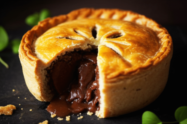 Torta de Carne e Rim Clássica