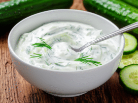 Tzatziki: O Refrescante Molho Grego de Iogurte e Pepino