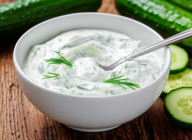 Tzatziki: O Refrescante Molho Grego de Iogurte e Pepino